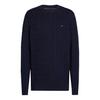 Mens Cable Knit Cotton Crew Neck Jumper
