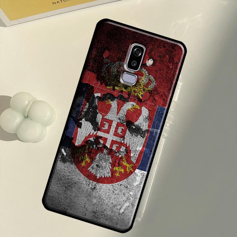 

Serbia Flag Case For Samsung Galaxy J4 J6 Plus 2018 A6 A7 A8 A9 J8 J1 J3 J5 J7 2016 A3 A5 2017 Cover J8 2018 - J810