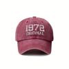 Vintage  Original Weathered Texture Graphic Lightweight Breathable Unisex Casual Washed Baseball Cap Fashion Sports Hat Wi