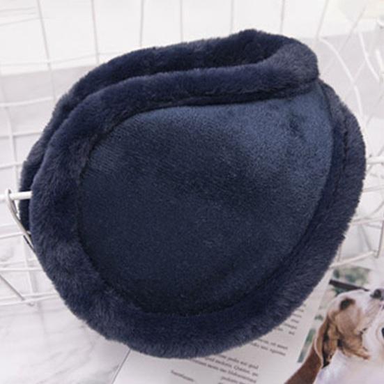 Winter Earmuffs Dual-Color Soft Fleece Lined Warm Ear Muffs Cold Weather Adjustable Headband Earmuffs