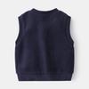 Boys Sweater Vest School Style Knit Sleeveless Casual Spring Fashion Top Clothing for Toddler and Kids
