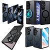 Custom Frosted Slim Magnetic 360 Hinge Protective Hinge Protective Phone Case for Samsung Galaxy Z Fold 7 6 8 Wide Anti Scratch
