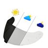 Helmet Visor for SHOEI Neotec3 Face Shield Sunscreen Lentes Para Casco De Moto Windproof Interchangeable Visière Replacement