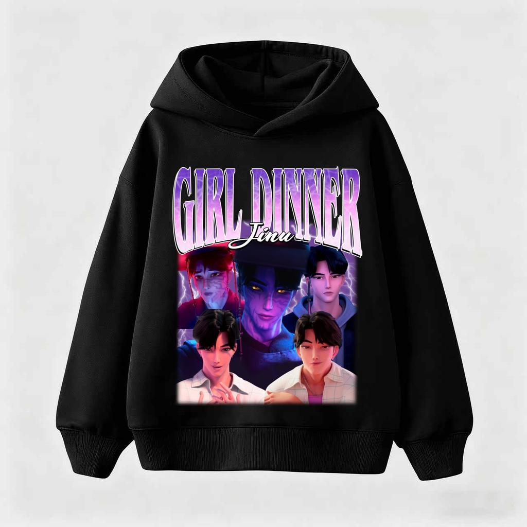 Toddler Girl Clothes KPop Demon Hunters Hoodie Girls Fashion Sweatshirt Movie Kids K-Pop Demon Hunters Hooded Tops