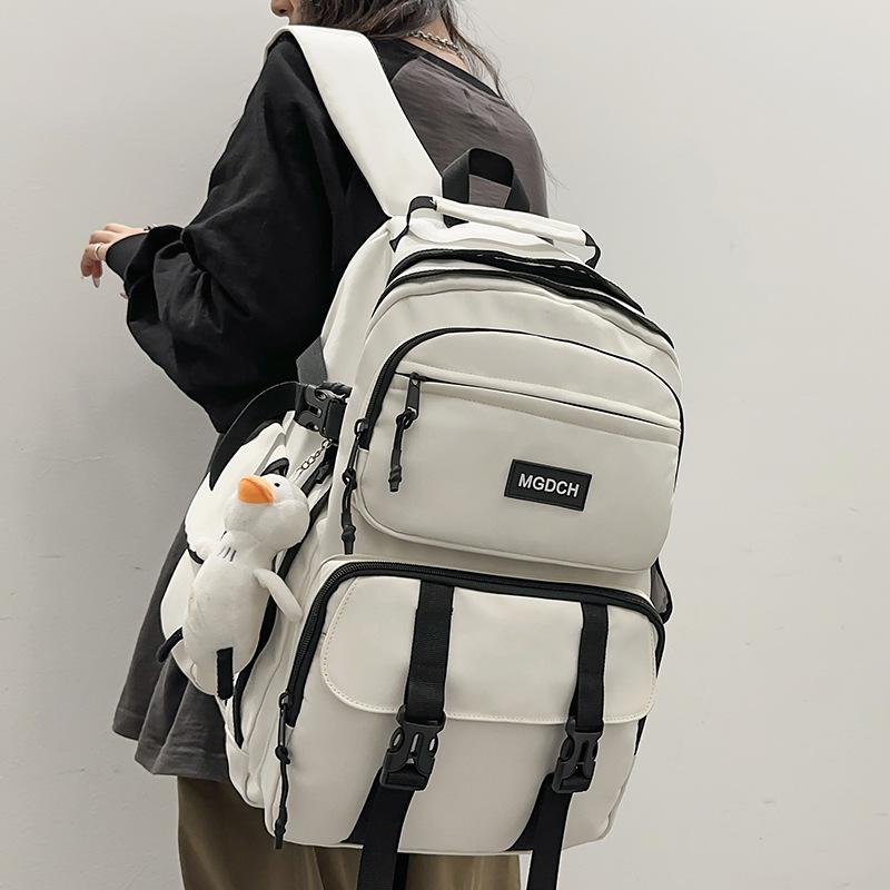 School Bag College Student Girl High School Student Multi Pocket Boys Backpack Junior High School Student Elementary School Student Backpack