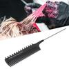 Highlighting Clip Comb Teasing Foiling Salon Straightening Hair Clip Styling Weaving Rat Tail Parting Combs for Unisex