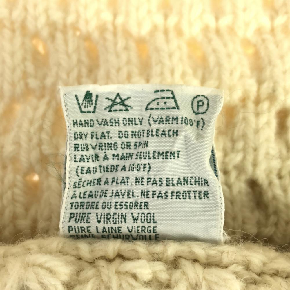 John Molloy 90s Old Long sleeve knit one piece beige Tunic Women Used