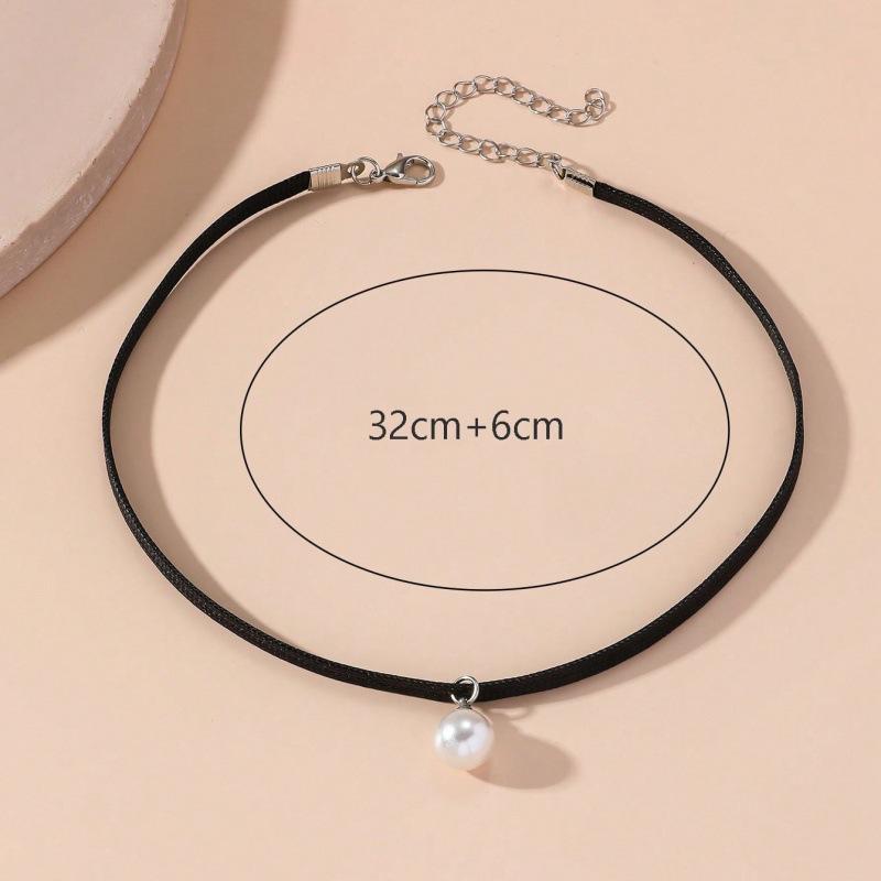 Necklace Women's Summer Simple Lace Clavicle Chain Fashion Short Collar Necklace