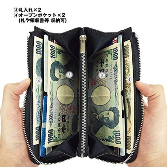 Porter ABLE Long Wallet 030-03438 Black10