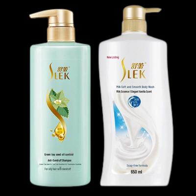 Sulei Green Tea Oil Control Shampoo & Milk Hydrating Shower Gel Set
