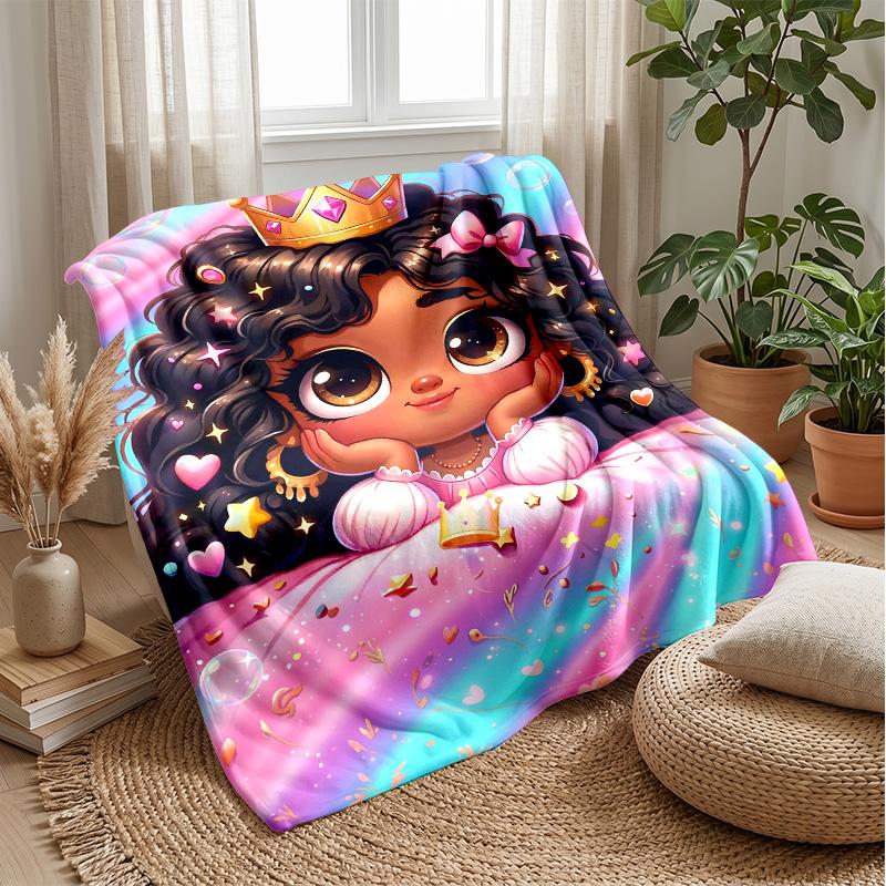 Royal Fantasy Throne Theme blanket Lightweight Warm Flannel Blanket Decorative Throw Blanket for Home Decoration