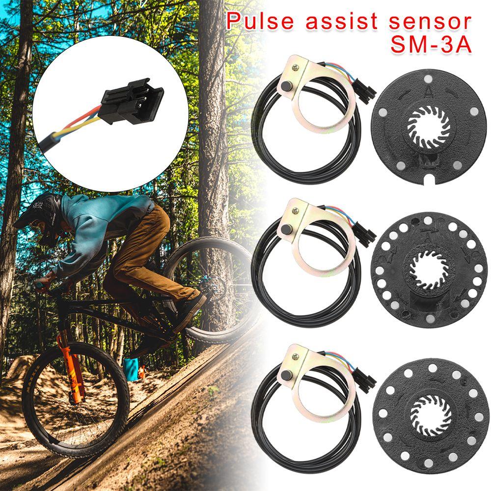 Delar Ebike Cykeltillbehör Elcykelpedal PAS System Assistant Sensor 5/8/12 Magneter