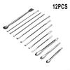 12pcs Laboratory Sampling Spoon Lab Spoon Spatula SW Safe