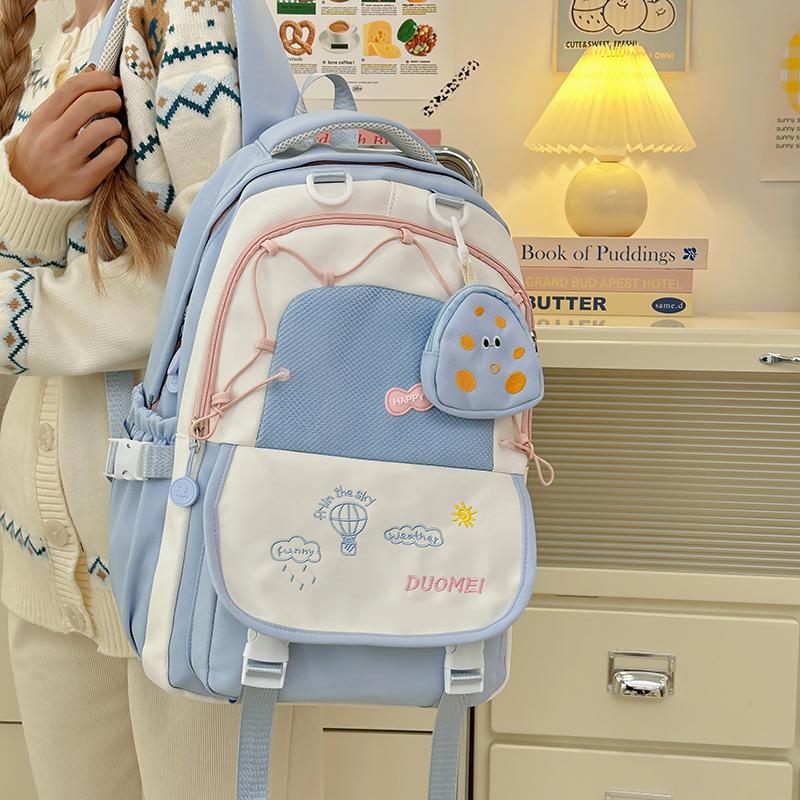 Japanese Ins Schoolbag for Female Primary School Students, High-value Third To Sixth Grade Girls, Cute Junior High School Students, Backpack.