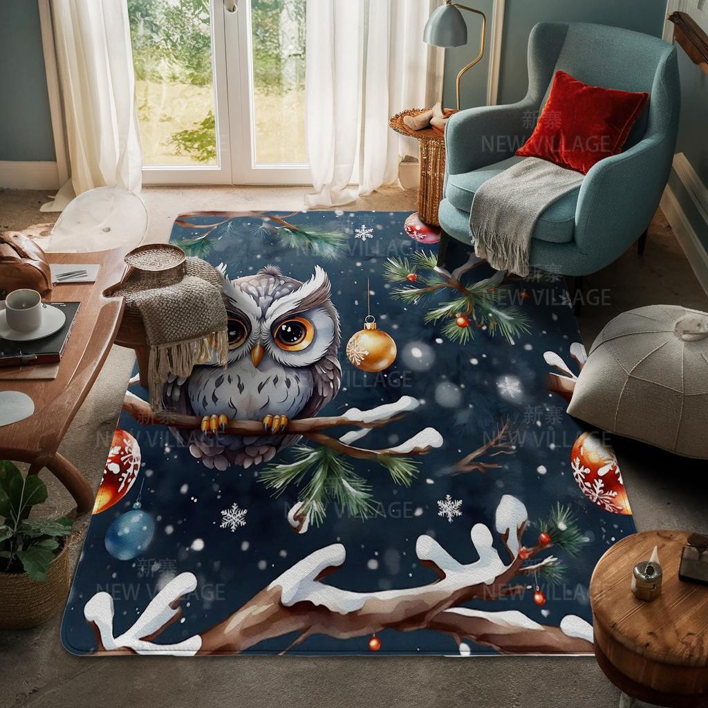 Koberec ke vchodu do domu Rohožka ke dveřím do domu Obývací pokoj Vana Koupelna Protiskluzové koberce s absorpcí vody vana Veselé Vánoce zima