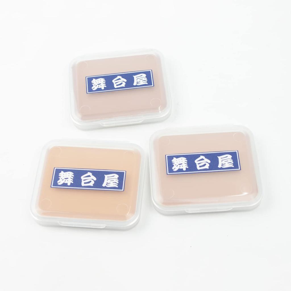 Foundation Compact Professional Ocher 70 Butai-ya 2-Way Makeup, Long-Lasting,