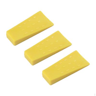 3 Pieces Tree Felling Wedges Logging for Loggers and Fallers, Cutting Splitting