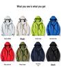 Unisex Water-Repellent Down Liner Mountaineering Jacket Set