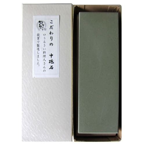 Knife Whetstone Medium Whetstone (with Stand) "Specialty Medium Whetstone