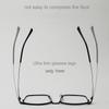 High Quality Ultralight Retro Pure Titanium Metal Anti Blue Light Reading Glasses For Men'S Square Presbyopia Glasses