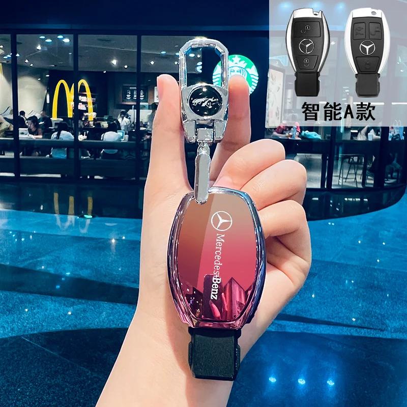 RPO5   TPU Key Fob Cover For Mercedes Benz A B C E S Class W204 W205 W212 W213 W176 GLC MAYBACH Keyless Soft Case
