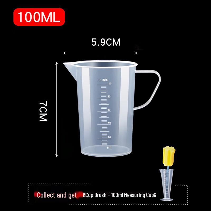 ZISIZ Food-Grade Plastic Measuring Cup