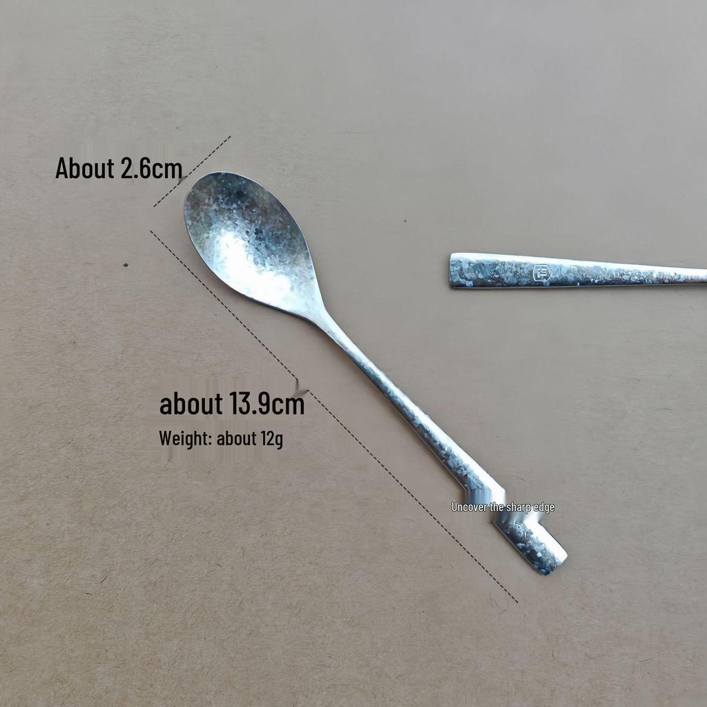304 Stainless Steel Cutlery Set: Fork, Spoon, Steak Knife, Soup Spoon, Dessert, and Coffee Spoon for Home and Hotel.