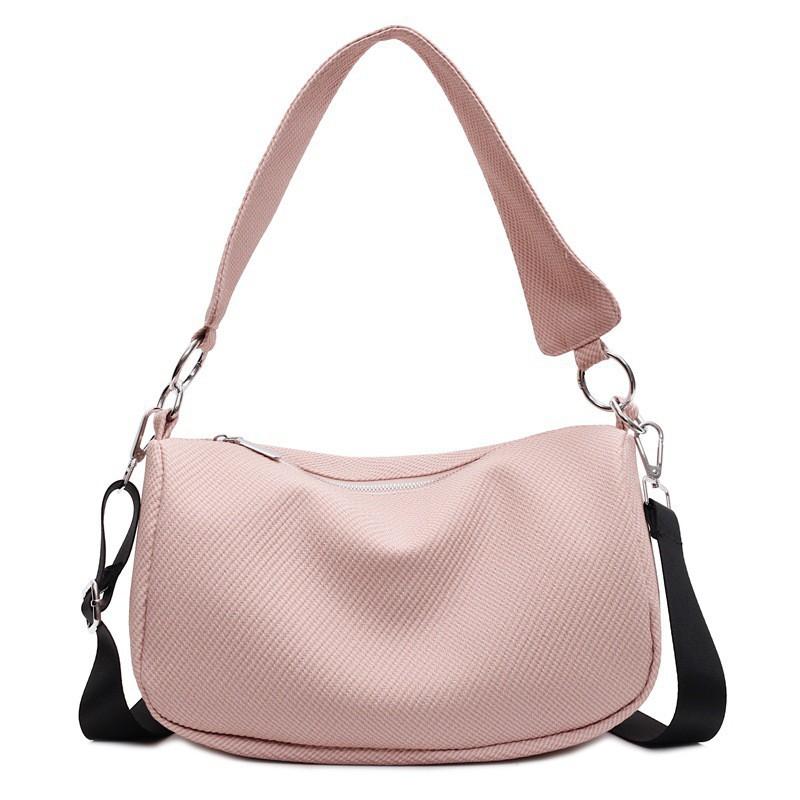 

Simple Bag Fashionable Women s Cross-body 2025 New Style Texture Large Capacity Casual Shoulder рожевий