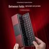 SANWA Wireless Bluetooth Foldable Touch Keyboard: Ultra-Thin & Lightweight, Universal Compatibility with iPad, Tablet, Phone, Computer