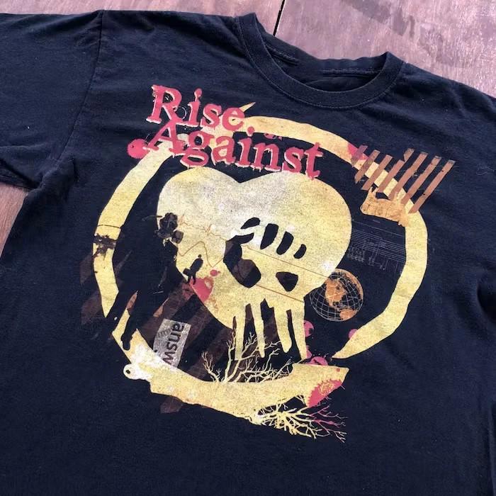Rise Against Band Tshirt Cotton For men Women S5XL QT1682 Unisex T-Shirt