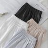 Sommer Sexy Sicherheitshose aus Eisseide mit Spitzenrand, Leggings, Sicherheitsshorts, Damenunterwäsche, Satin, Höschen mit nicht gewelltem Saum