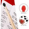 FAVOMOTO 24Pcs Drum Practice Tip Replacement Drum Dampener for Silent Practice - Silicone Drum Mute Pads and Accessories for Drums Compatible with