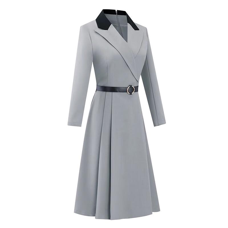 Trolman A-Line Professional Midi Dress