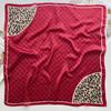 Spring and Summer Graffiti Flowers 71 * 71 Square Scarf Travel Sunscreen Headscarf Practical High-end Scarf for Mother