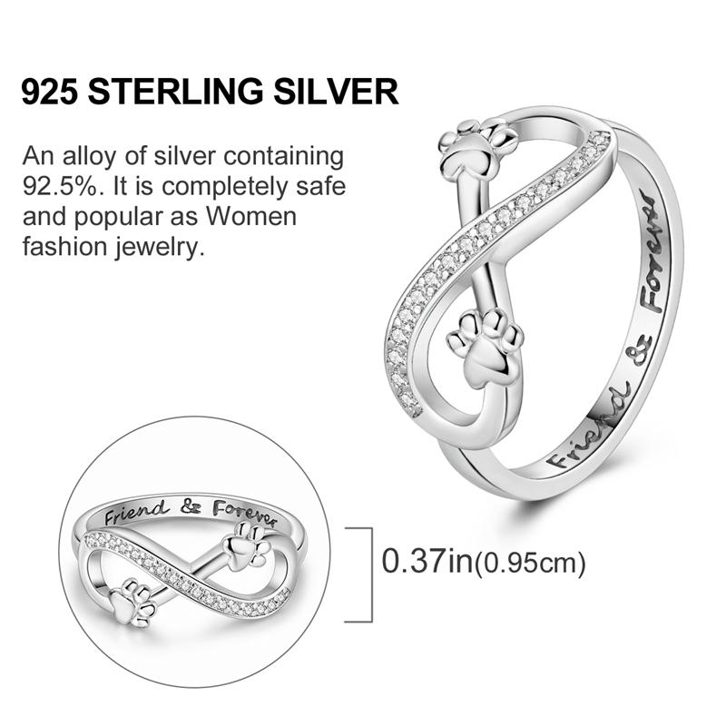 New 925 Silver Rings Zircon Sparkling CZ Rings Rings For Women Original Wedding Fine Jewelry Accessories Gifts
