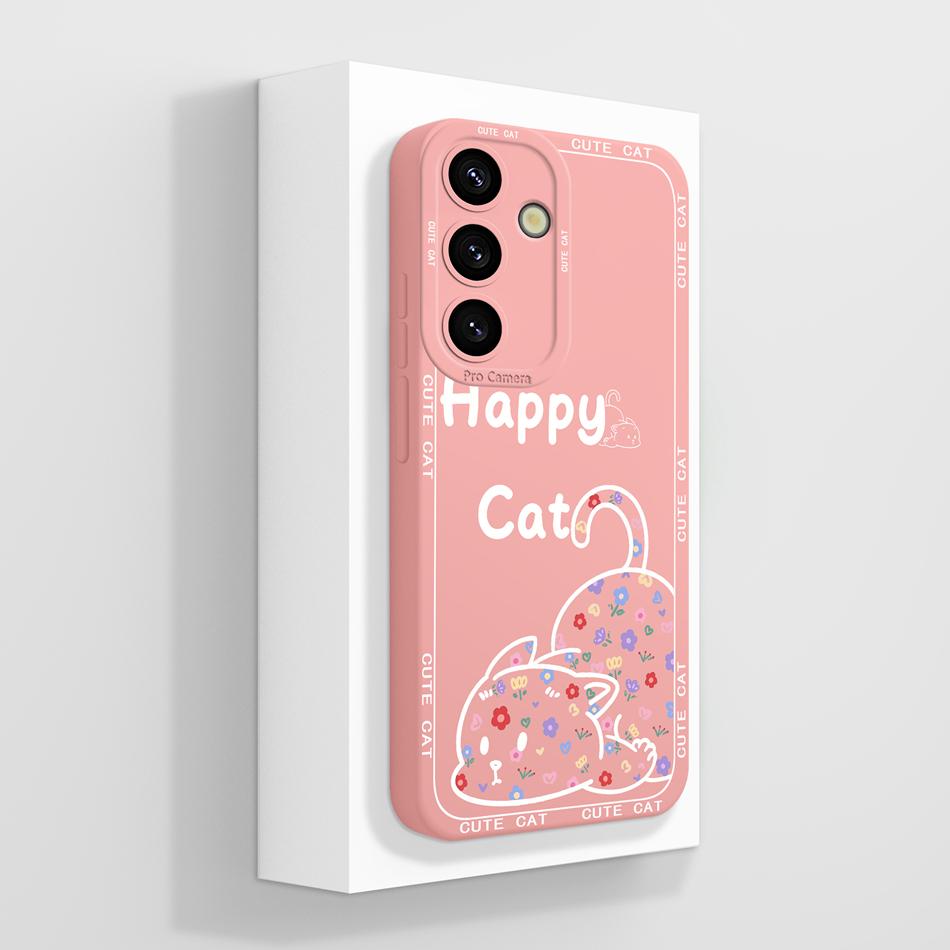 For Samsung Galaxy S25 Plus Ultra Case Cute Panda Premium Liquid Silicone Back Cover For Samsung S 25 Full Protection Soft Funda