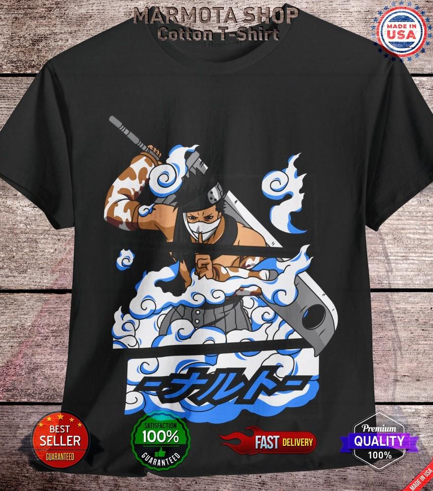 Zabuza Momochi Shirt Naruto Shippuden Itachi Anime Unisex Tee T-Shirt All Size