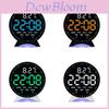 Modern Minimalist Led Alarm Clock With Night Light And Calendar For Bedroom Decor