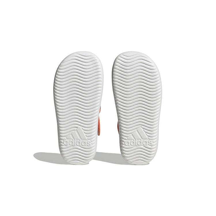 New Adidas Closed Toe Sandals Disney Finding Nemo And Dory Orange Core Black Cloud White PS HP7753