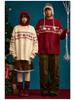 Spring & Autumn Men's Retro Fair Isle Loose Knit Sweater - Couple Style Pullover