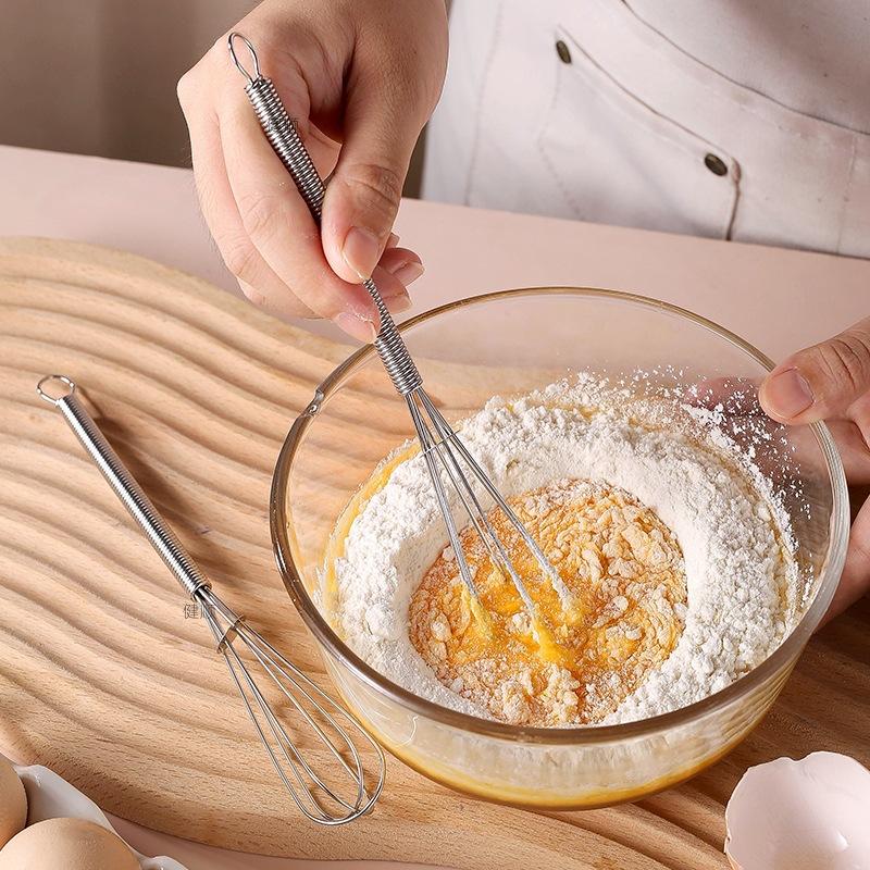 

Home Baking Small Cream Egg White Manual Cake Egg Pump Mixing Stick 7 inch