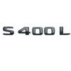 Kompatibel mit Mercedes-Benz S-Klasse (S320L, S350L, S400L, S450L, S500L, S600L) Hinterer englischer Buchstabenaufkleber
