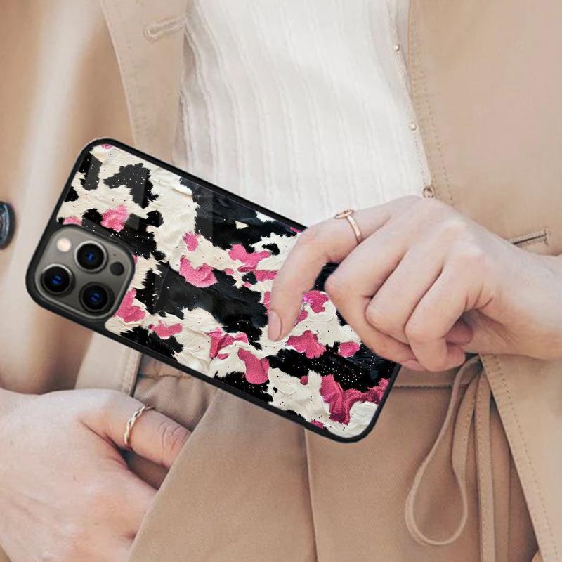 Cow Zebra Pattern Magnetic Phone Case For APPLE iPhone 17 Air 16 14 13 12 Pro Max 15 Plus Wireless Charge With MagSafe Cover