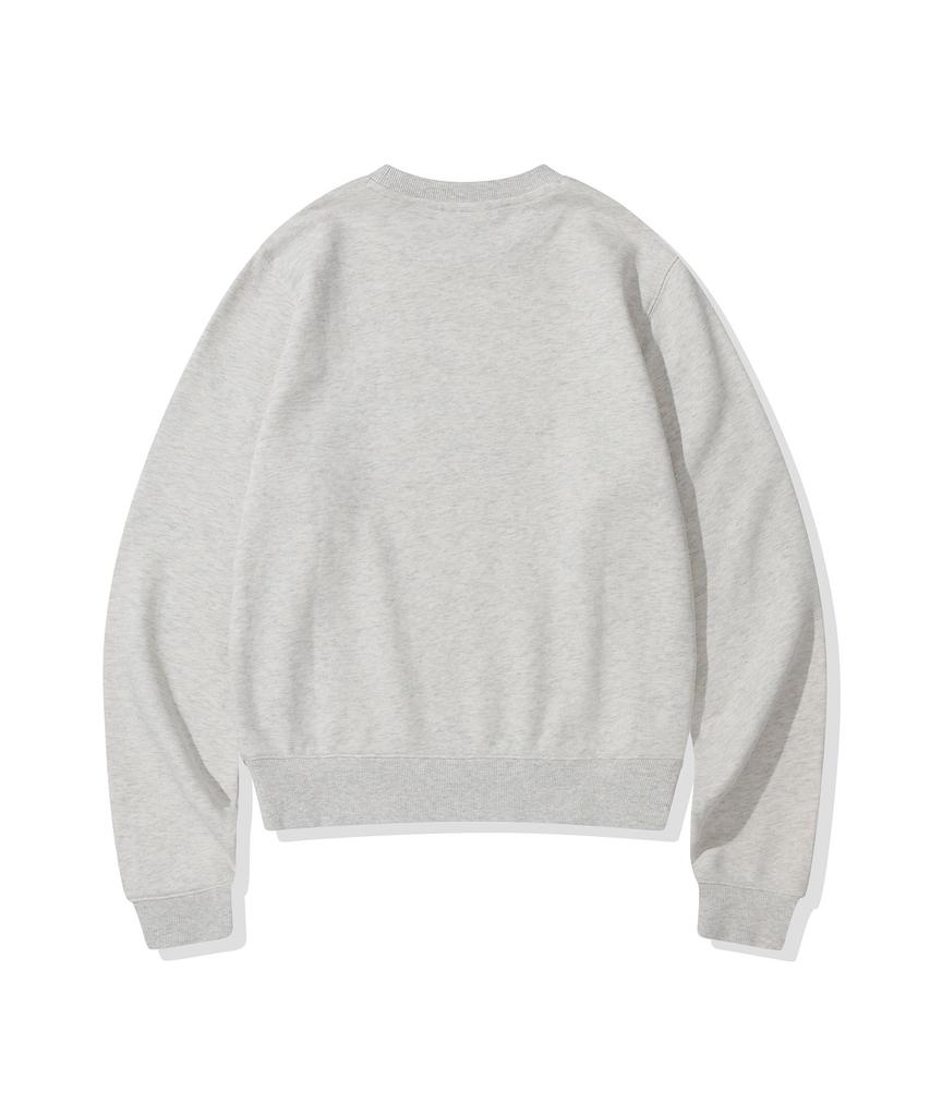 CGP (Women) Square Logo Sweatshirt_Oatmeal