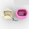 Jewelry Storage Boxes Resin Mold DIY Rabbit Flower Pot Pen Holder Mold Home
