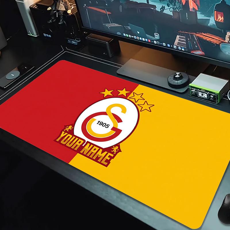 Galatasaray S.K Print Cushion Non-slip Laptop Tablet Big Mousepad XXL Mat Mini PC Playmat With Lock Edge