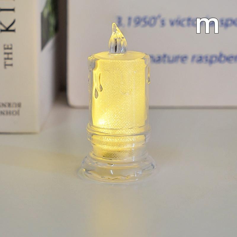 Mini LED Candle Light Party Decoration Proposal Layout Scene Atmosphere Props Decoration