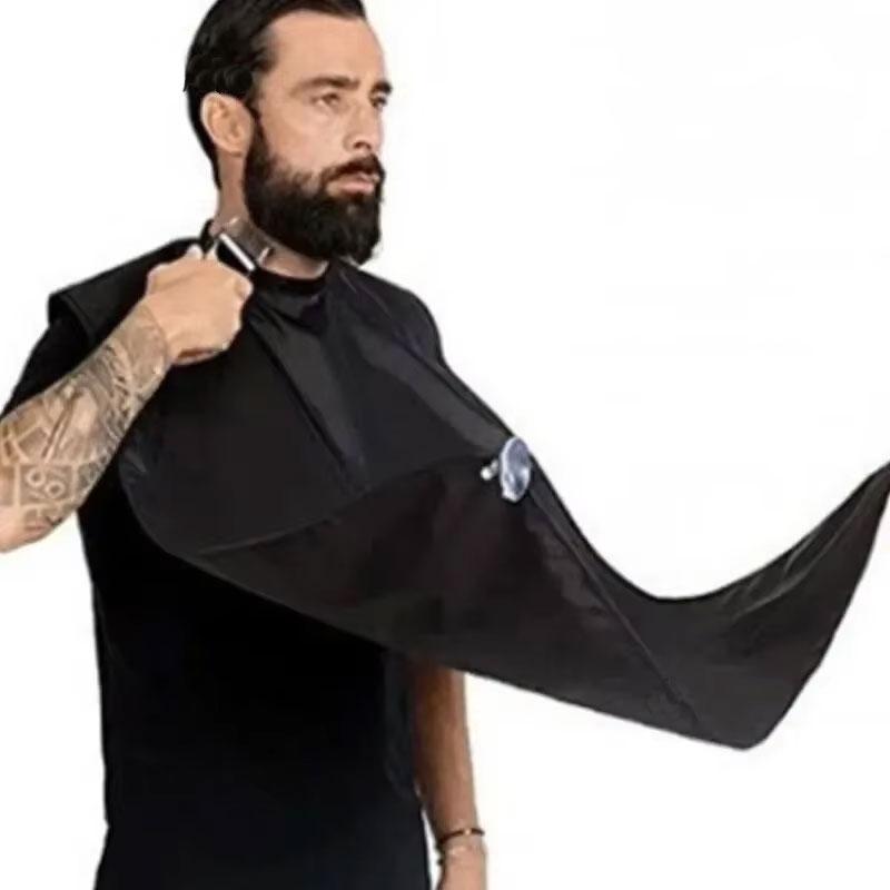Men's Beard Shaving Apron - Cleaning Bib for Hairdressers and Shavers - Perfect Gift for Grooming and Hygiene