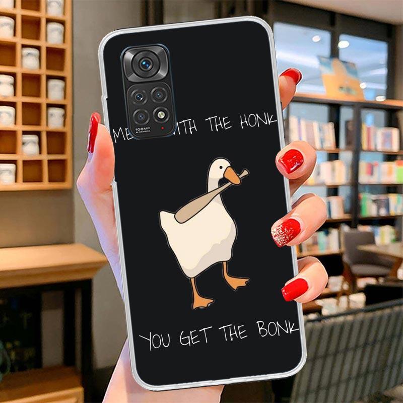 Cartoon Duck Goose Game Cover Phone Case For Xiaomi Redmi Note 15 14 13 12 11 10 Pro Plus 14S 12S 11S 11T 11E 10S Soft Fundas Sh