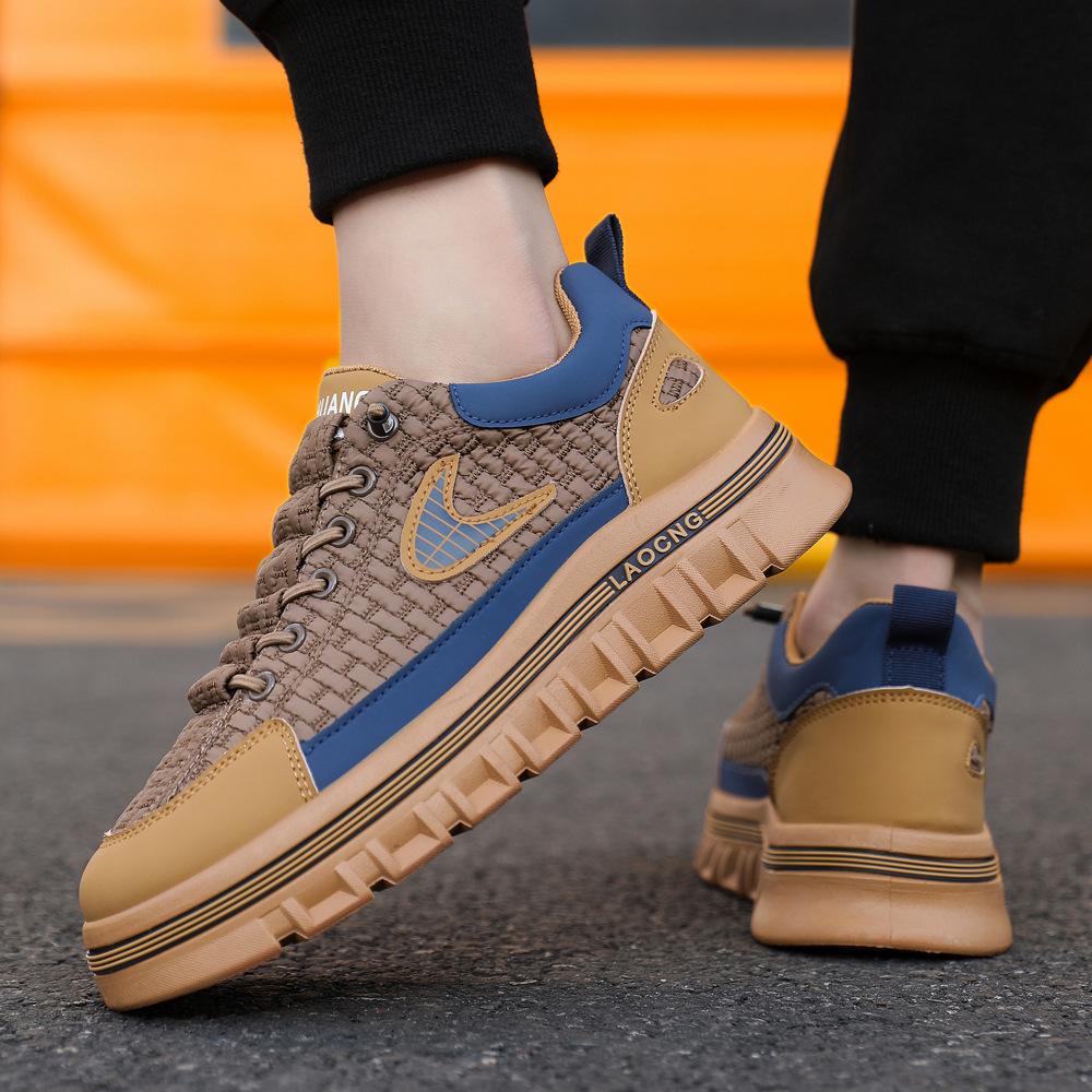 Men Chunky Sneakers Fashion Non-slip Luxury Brand Men's Sneakers Designer Platform Casual Board Shoe Man's Vulcanize Shoe